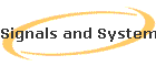 Signals and Systems