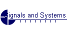 Signals and Systems